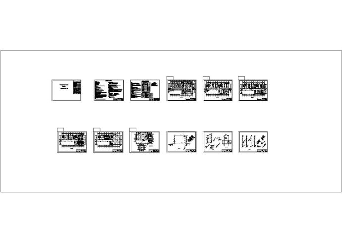 教师进修学校综合楼给排水设计施工图_图1