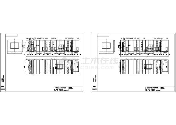 涂装送风空调详细cad设计图纸-图一