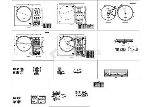 某制浆废水处理设备工程设计cad施工图设计（标注详细）-图一