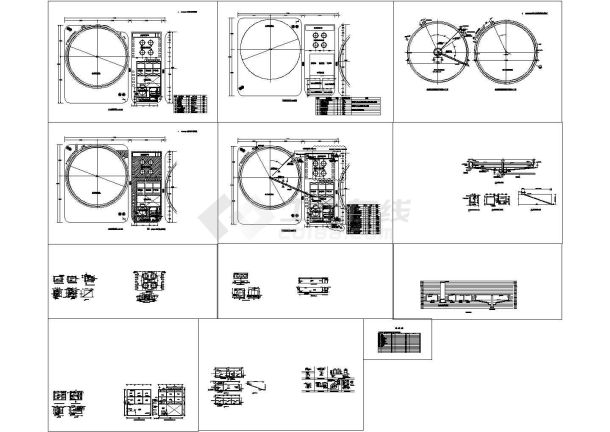 某制浆废水处理设备工程设计cad施工图设计（标注详细）-图二