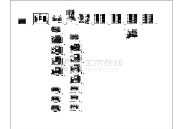 上海某16层酒店装修电气图纸-图一