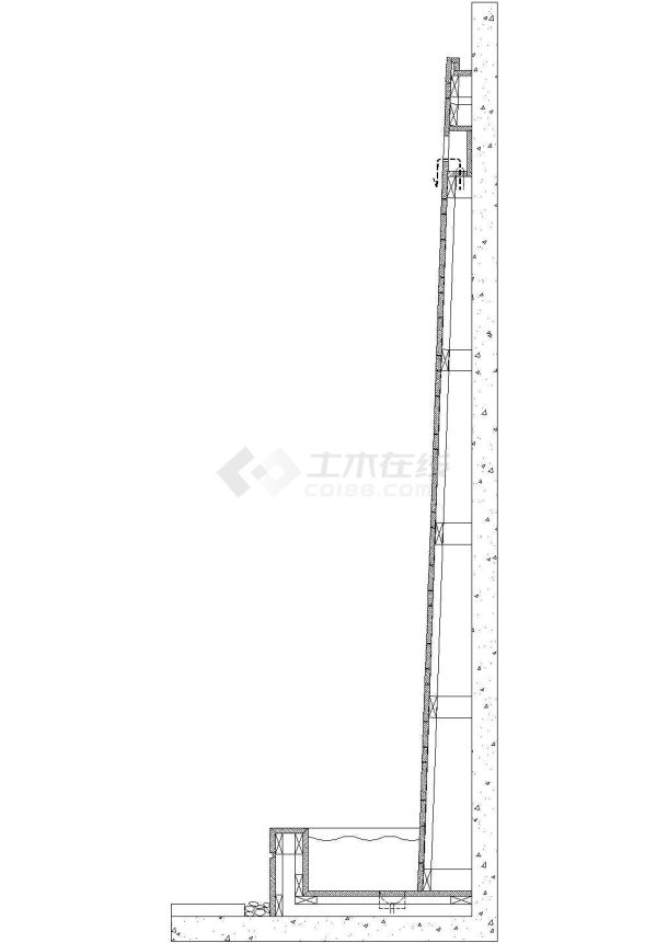 某样板间（四室二厅二卫户型）现代风格室内装修设计cad全套施工图（含物料表）-图一