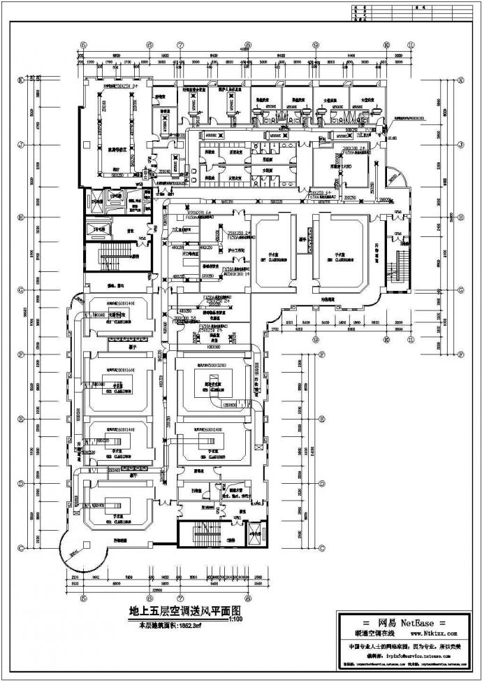 手术室空调施工图_图1