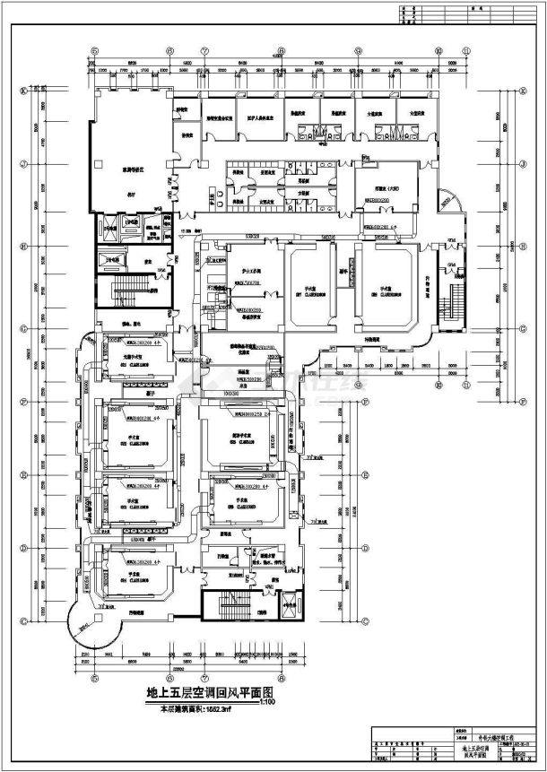 手术室空调施工图-图二