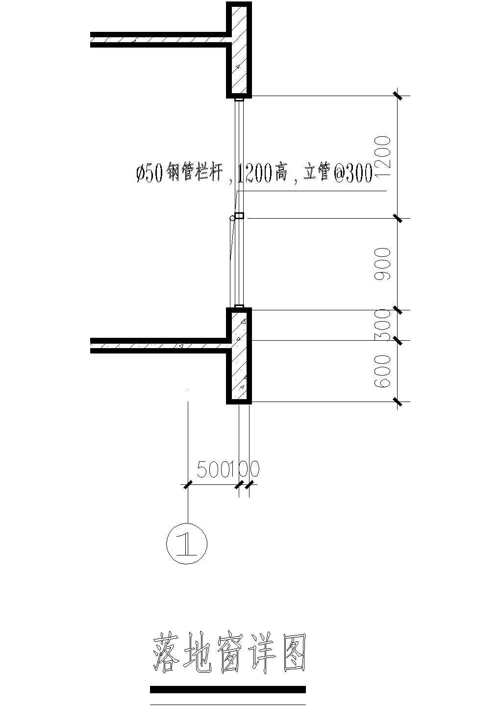 DY-落地窗详图BCAD施工图设计CAD施工图设计