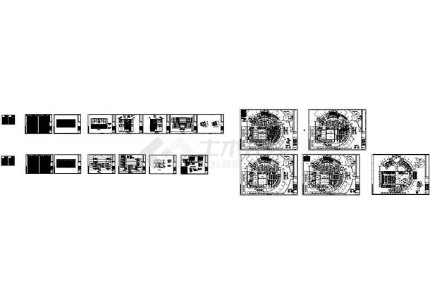 [江苏]某图书馆建筑强弱电施工图18张-图一