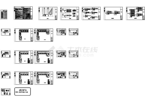 [海南]七层酒店电气施工图纸-图二