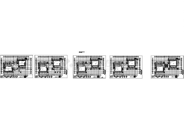 长137.31米 宽84.6米 6层29750平米大学教学楼建筑施工图【平立剖 楼梯详图 门窗图[表] 说明】-图一