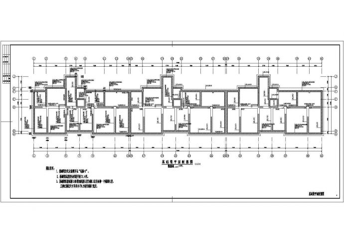 某附属医院专家住宅楼结构图，27张图纸_图1
