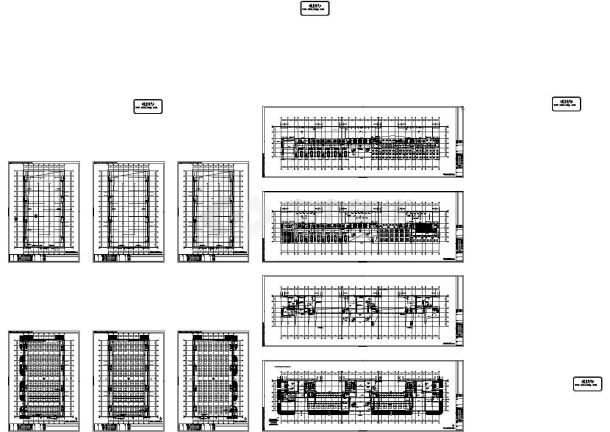 [江苏]大型展览馆全套电气施工CAD图纸-图二