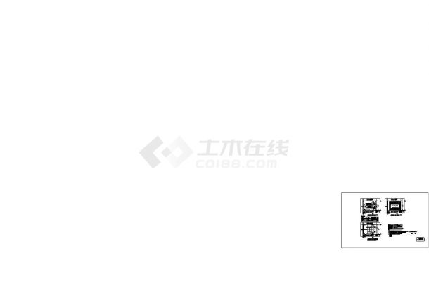 办公楼设计_[上海]知名综合办公楼全套强弱电电气CAD图纸188张-图一