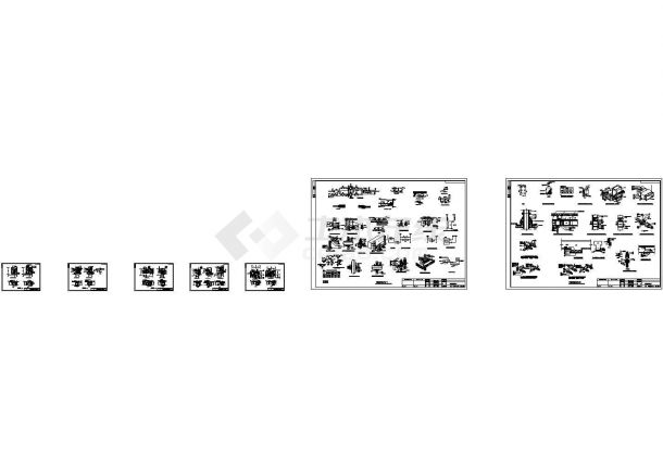 [哈尔滨]百货商城空调通风设计cad设计图纸（绘图细致）-图二