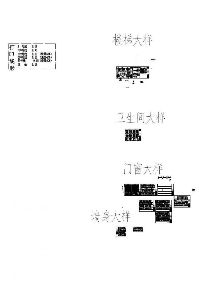 [广州]三层18班幼儿园建筑设计cad施工图_图1