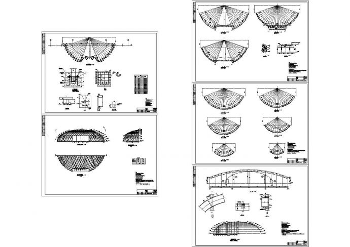 一层钢桁架结构酒店结构施工图，44张图纸_图1