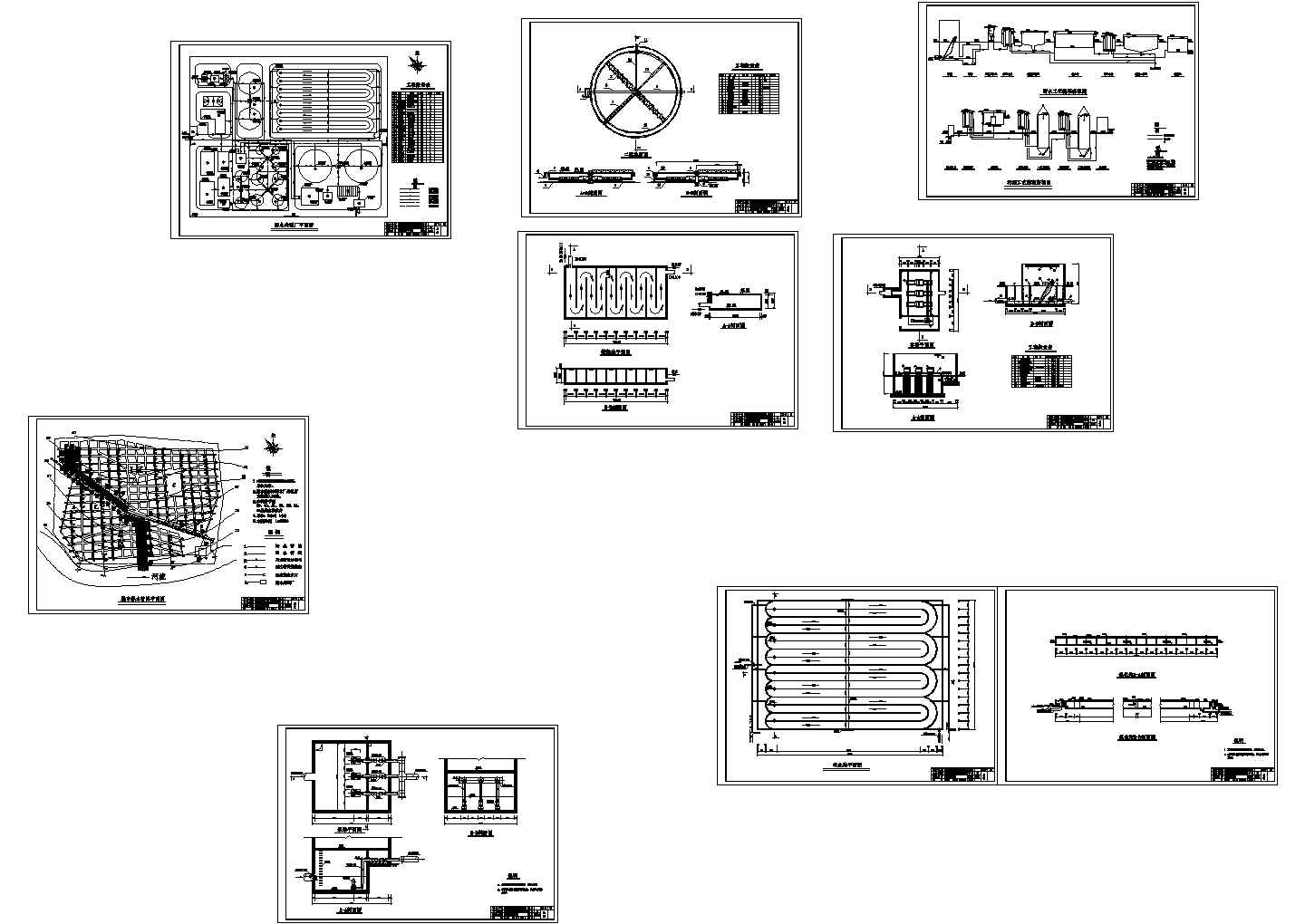 土木工程毕业设计_长春地区某城 市排水工程毕业设计图纸.全套 cad