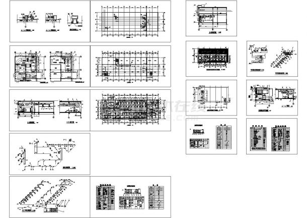 厂房设计_厂房净化空调通风系统设计施工图，19张图纸。-图一