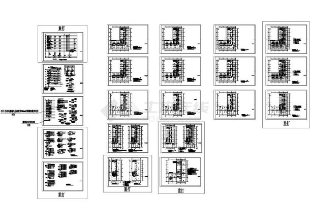 [福建]27万平超高层商住楼电气施工图300张（甲级设计院）-图一