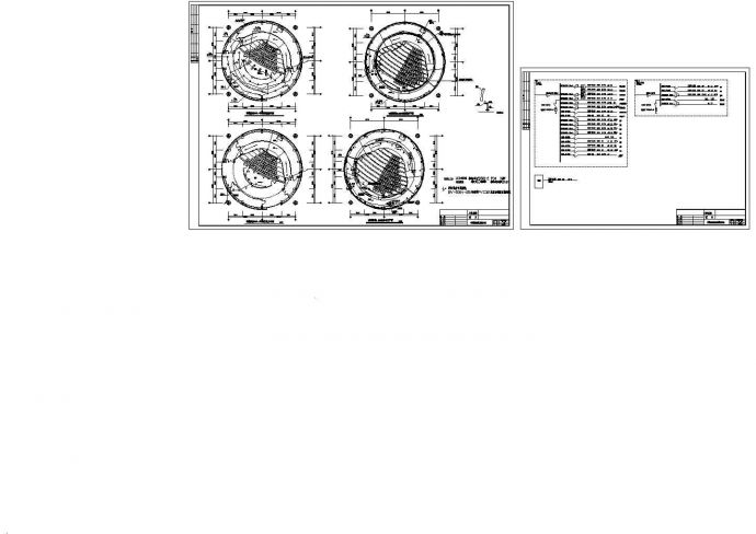 某球幕影院电气照明设计CAD图纸_图1
