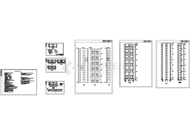 某钢结构观光电梯井结构施工设计图-图二