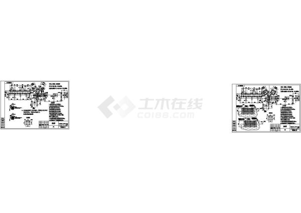 600吨水泥稳定级配碎石拌合站基础图-图一