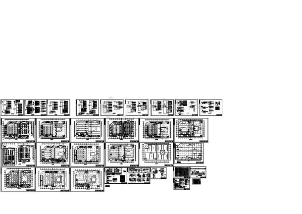 某超市及配电所全套电气图纸 CAD-图二