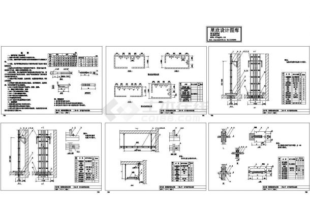 10KV变电所8-2电气竖井设备安装CAD图纸-图一