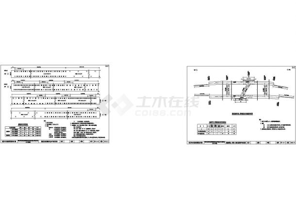 重庆市某隧道 照明灯具平面图 cad-图一