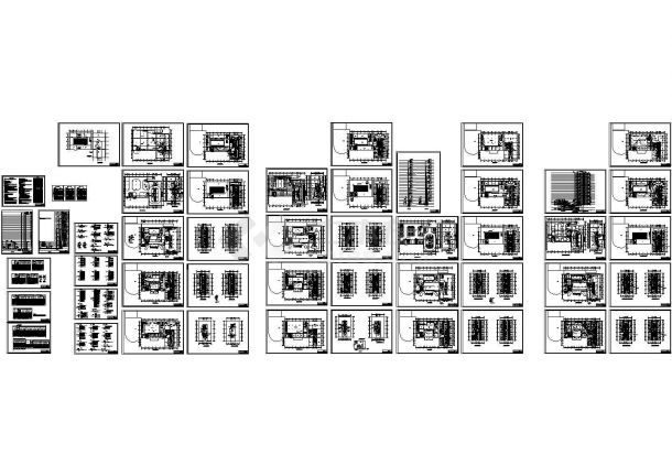 某二十六层酒店电气设计cad图纸（含电气设计说明）-图一