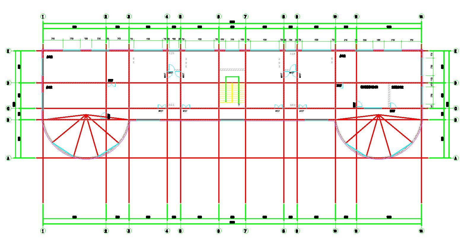 2.幼儿园建筑设计三层平面图