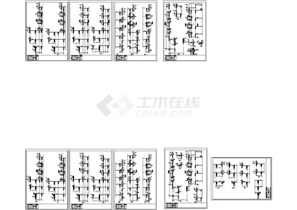 [浙江]两栋地上11层框架剪力墙结构住宅结构施工图-图二
