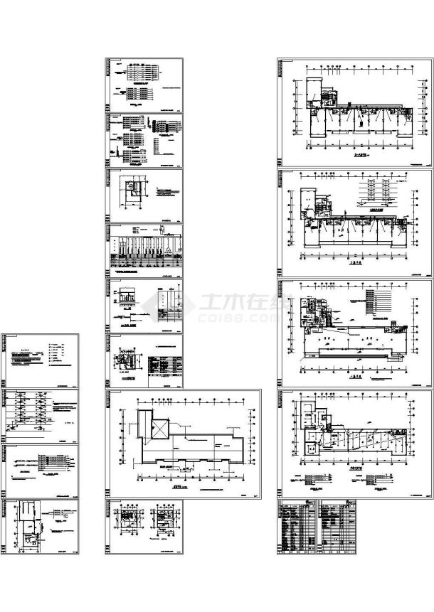 综合楼电气施工CAD图-图一