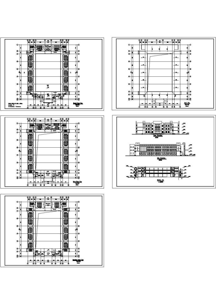 中学教学楼建筑设计施工图_图1