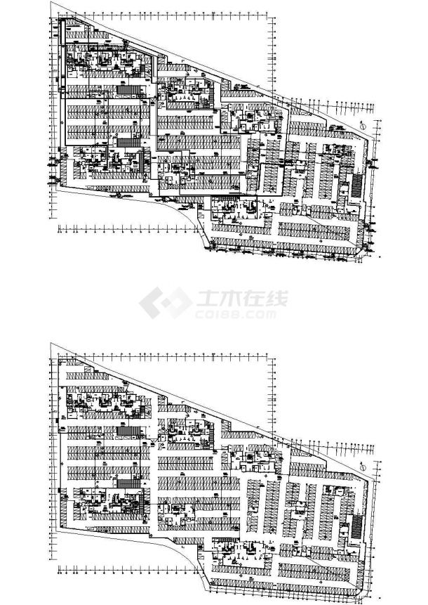 [浙江]一类高层住宅及商业办公楼强弱电全套设计施工图纸（2015年完成）-图一
