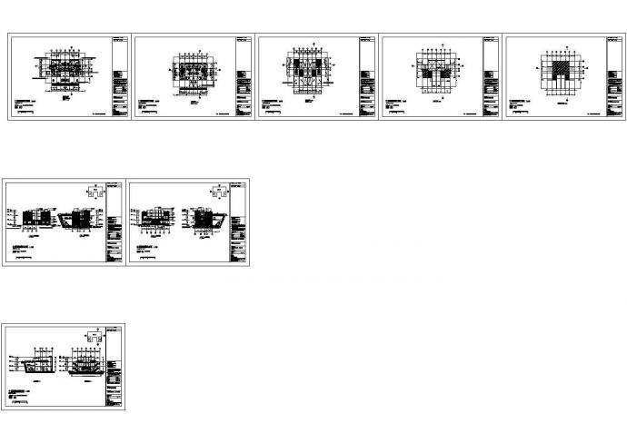 无锡市某245平米3层私人别墅建筑设计CAD施工图_图1