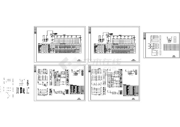 某配电工程1250KVA箱式变电站设计cad电气施工图（甲级院设计）-图一