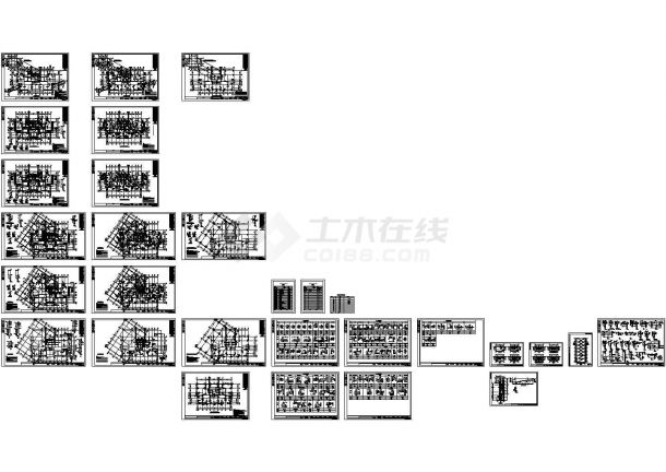 [浙江]高层剪力墙结构住宅结构施工设计图-图一