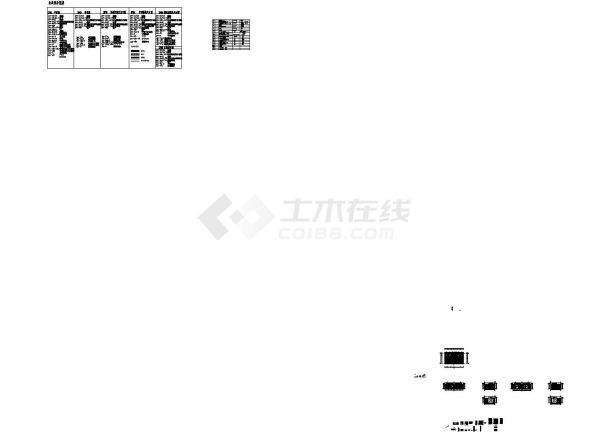 77㎡中餐厅包间室内装修设计cad施工图-图二