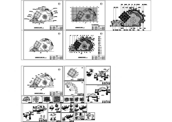 广场景观设计施工图_图1