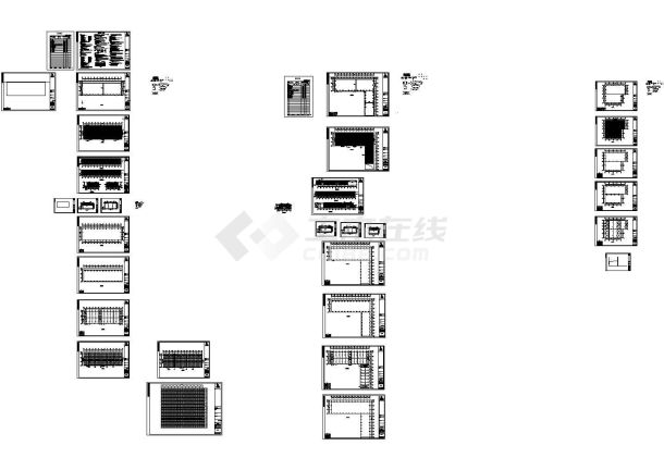 漳州某公司钢结构工程设计CAD图-图一