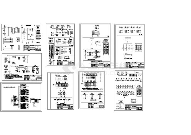 某房地产公司630KVA箱式变电站设计cad全套电气原理图（标注详细）-图一