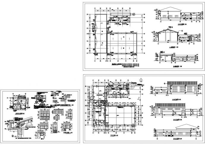 【苏州】某锅炉房工程建筑施工全套CAD详图_图1
