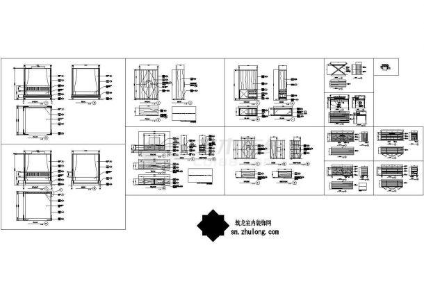 [三亚]五星酒店套房装修设计施工图（37张）-图二