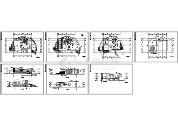 [北京]某别墅二层会所建筑设计方案图（含效果图）-图一