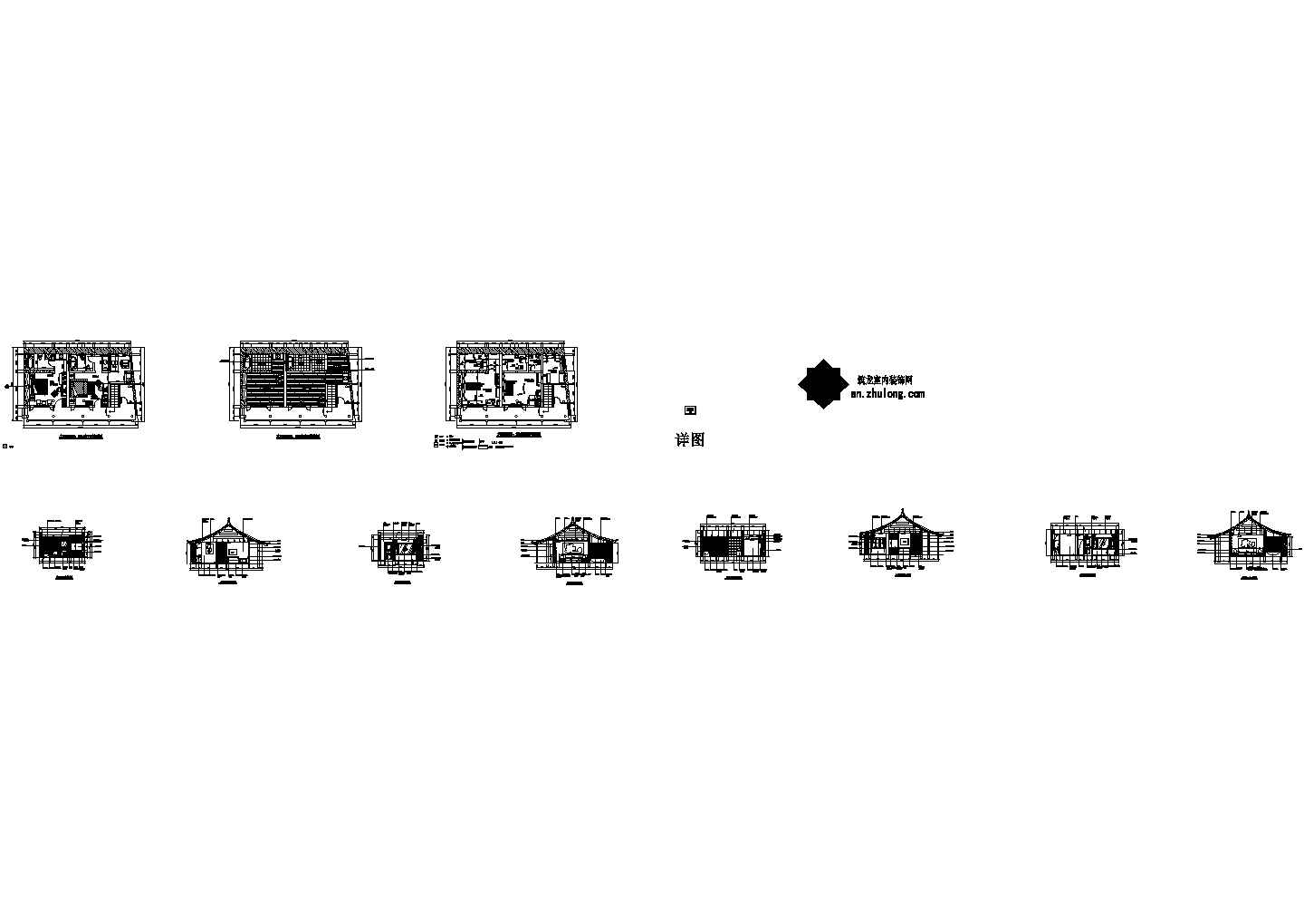 [云南]某古建客栈标间1203装修图（12张）