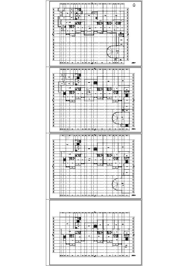 【北京】某童星幼儿园建筑设计施工CAD全套图纸-图一