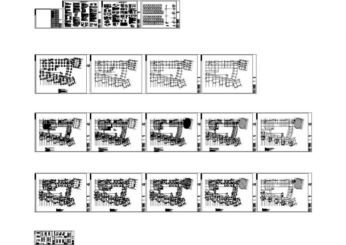 [山东]三层框架结构幼儿园结构CAD施工图_图1