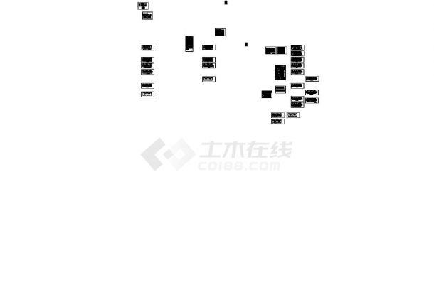 浙江高层保障性住房电气全套设计图-图二