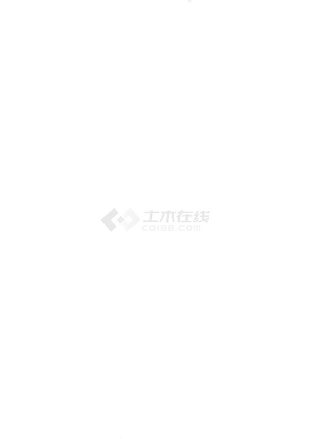 蔡家岗镇中学新建工程招标文件图纸（含给水系统图，排水系统图）-图一