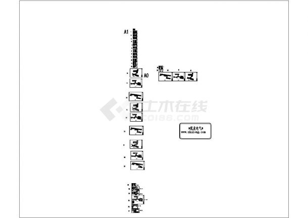 [安徽]一类住宅地下车库强电系统施工图纸，含电气设计说明-图二