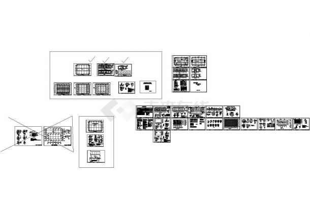 阳泉某地磅房建筑结构CAD图-图二